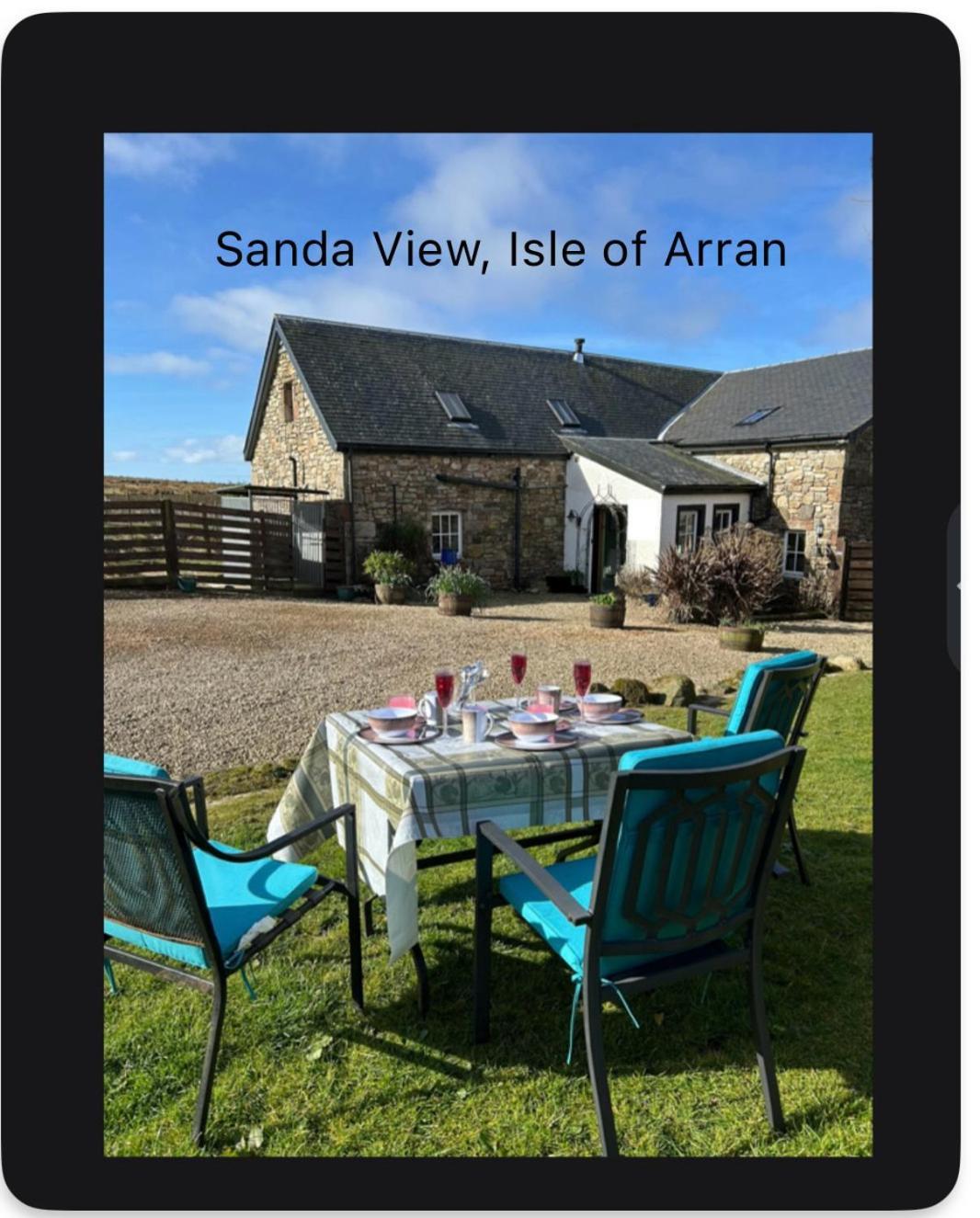 Sanda View, Isle Of Arran Sliddery Экстерьер фото